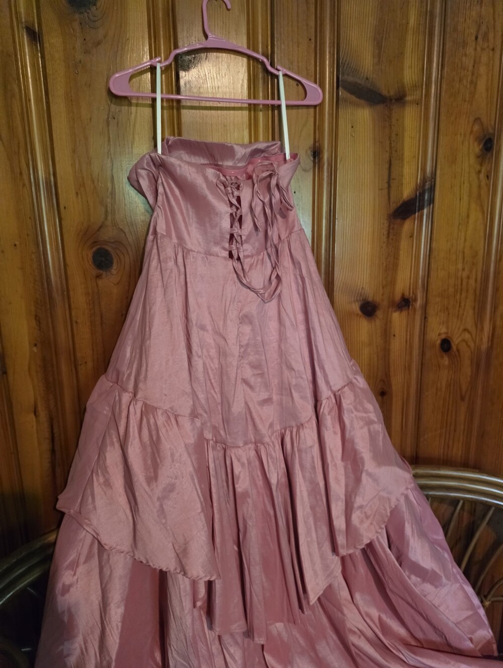 Pink Women's Elegant Cute And Sexy Woman Pink Tube Top Dress - Picture 15 of 16